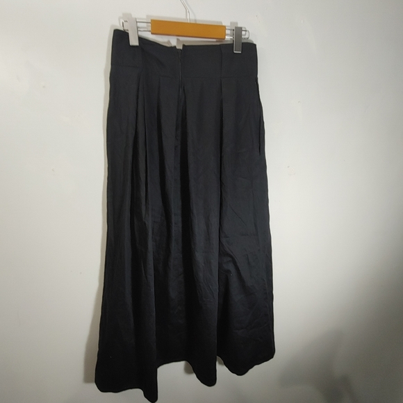 ..Garb.. Black Box Pleated Maxi Skirt Size 12 - Picture 3 of 6